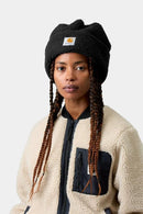 Carhartt WIP FW27 Prentis Beanie Polyester Pile, 10.3 oz Black