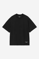 Carhartt WIP FW27 S/S Chapter Script T-Shirt 100% Organic Cotton Single Jersey, 230 g/m² Black / White