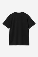 Carhartt WIP FW27 S/S Chase T-Shirt 100% Cotton Combed Single Jersey, 235 g/m² Black / Gold