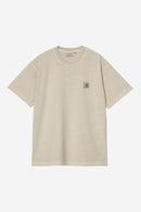 Carhartt WIP FW27 S/S Vista T-Shirt Cotton Single Jersey, 230 g/m² Fleur De Sel garment dyed