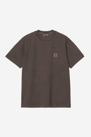 Carhartt WIP FW27 S/S Vista T-Shirt Cotton Single Jersey, 230 g/m² Tobacco garment dyed