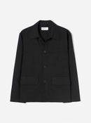 Universal Works FW27 Frank Jacket Brushed Moleskin Black