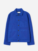 Universal Works FW27 Uniform Jacket Wool Fleece Blue