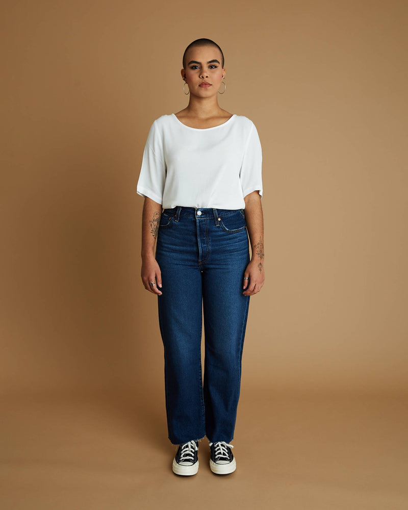 Levi's Ribcage Straight Ankle (Noe Down)