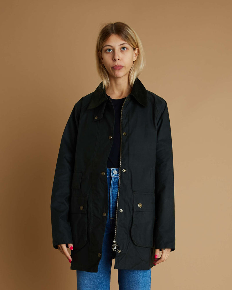Barbour Tain Wax Jacket (Sage Ancient)