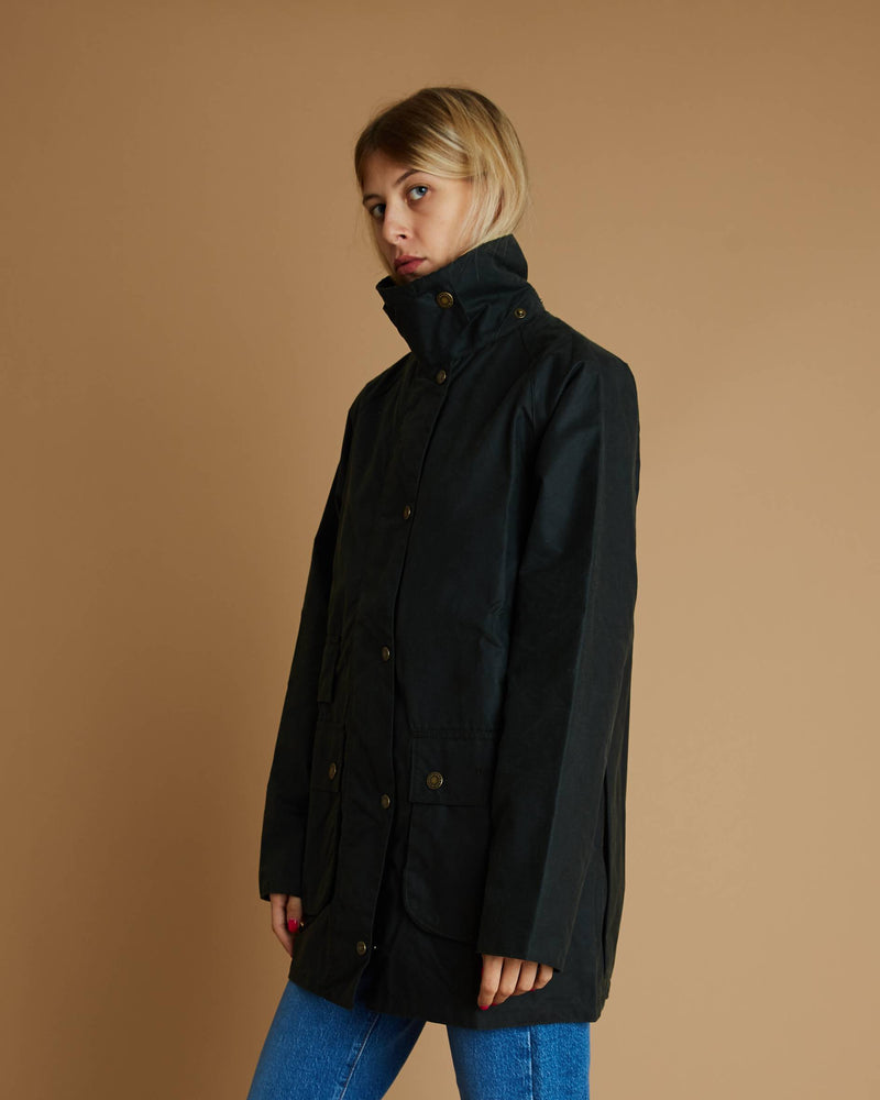 Barbour Tain Wax Jacket (Sage Ancient)