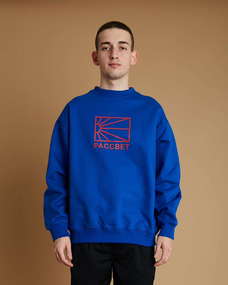 Rassvet Men Big Logo Sweatshirt Knit (Blue)