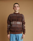 Rassvet Logo Sweater Knit (Brown)
