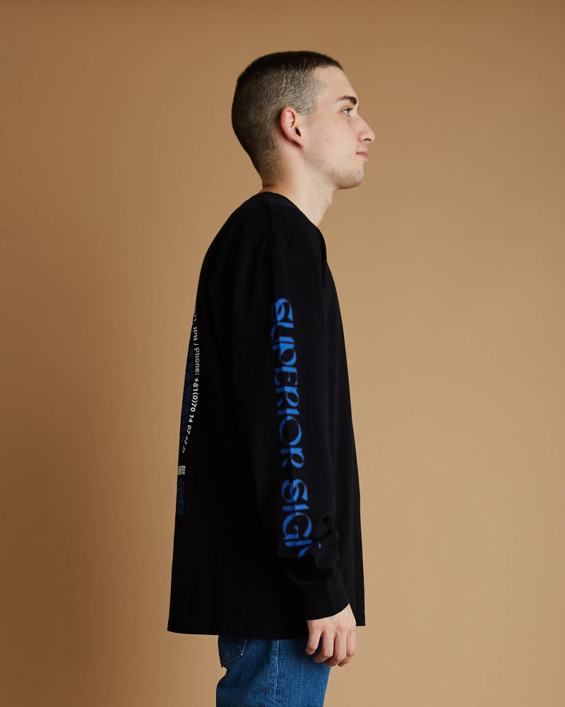 Edwin Sora No Tori Ts Ls (Black)