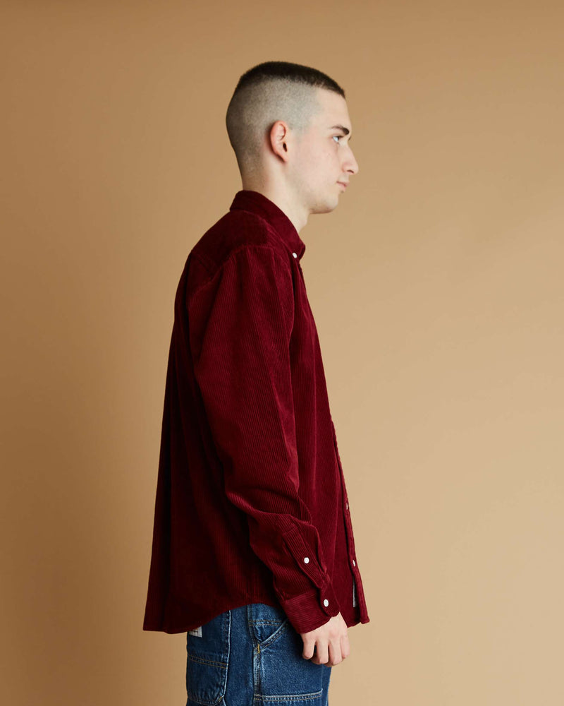 Carhartt L/S Madison Cord Shirt (Corvina / Black)