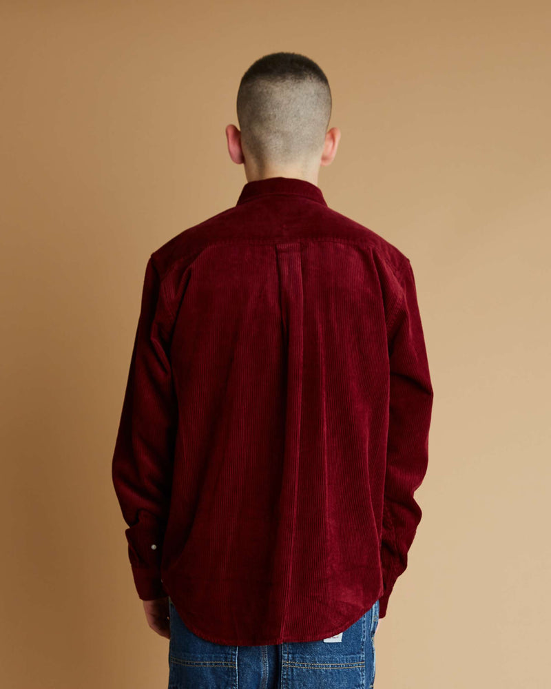 Carhartt L/S Madison Cord Shirt (Corvina / Black)