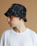 Carhartt WIP Cord Bucket Hat (Wiley Check / Vulcan)