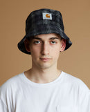 Carhartt WIP Cord Bucket Hat (Wiley Check / Vulcan)