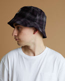 Carhartt WIP Cord Bucket Hat (Wiley Check / Dark Plum)