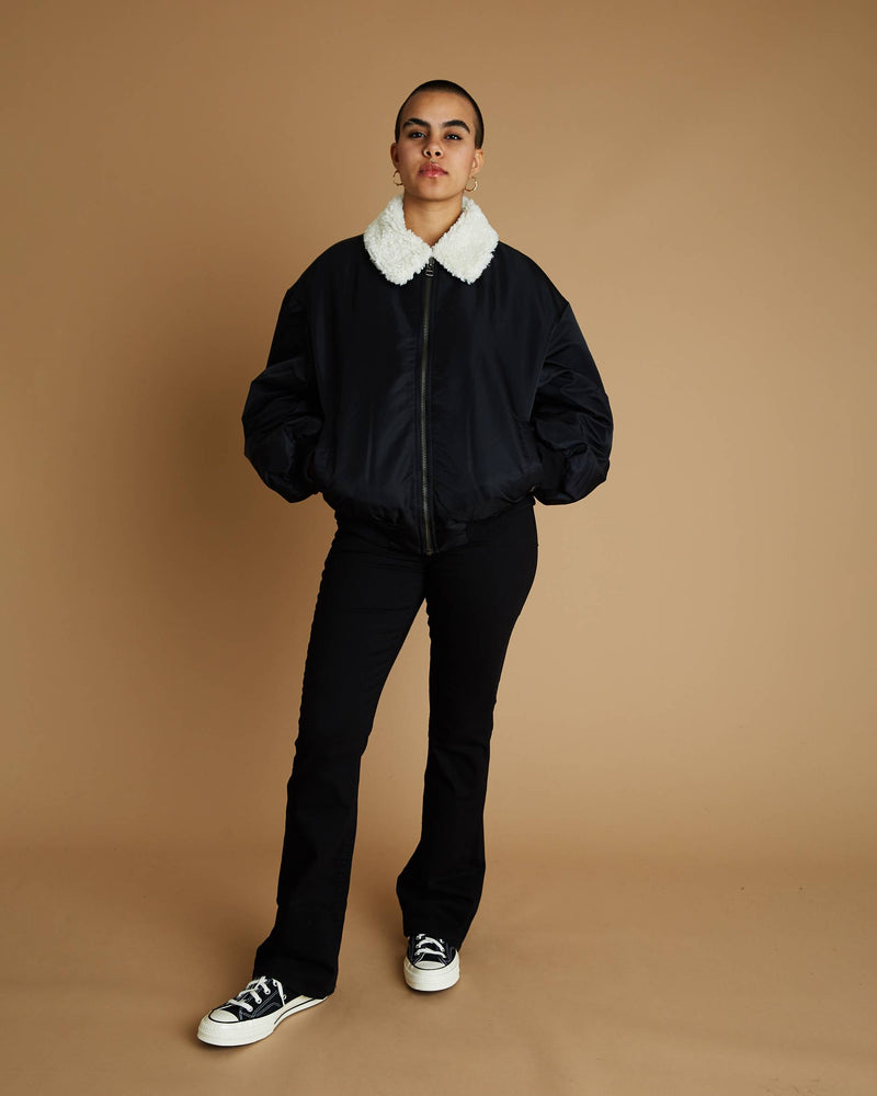 Levi's Elise Retro Bomber (Caviar)