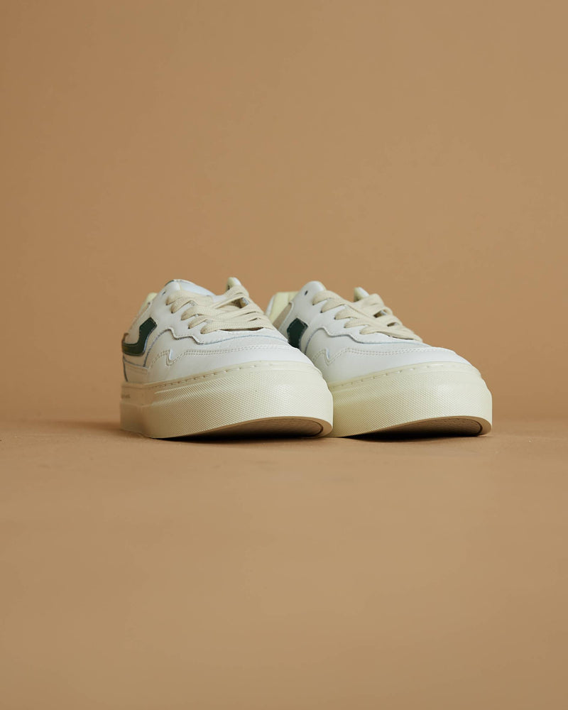 Stepney Workers Club Pearl-Strike Leather (White/Green)