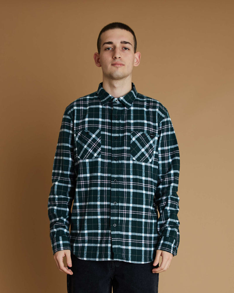 Edwin Labour Shirt (Pine Grove / Pink Garment)