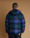 The North Face M Sierra Downn Jacket (Ponderosa Green Large Halfdome Plaid Print)