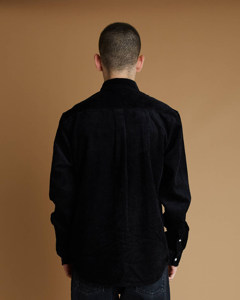 Carhartt L/S Madison Cord Shirt (Black/Wax)