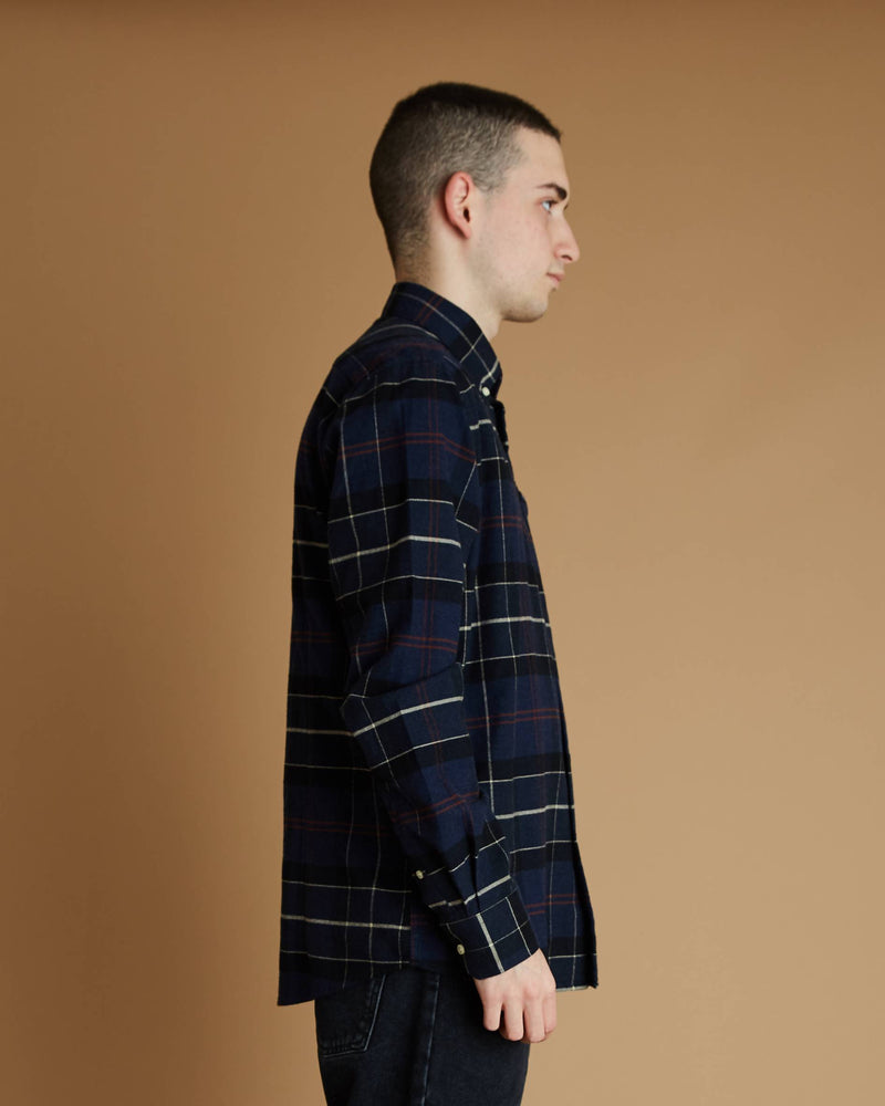 Barbour Lutsleigh Shirt (Navy)