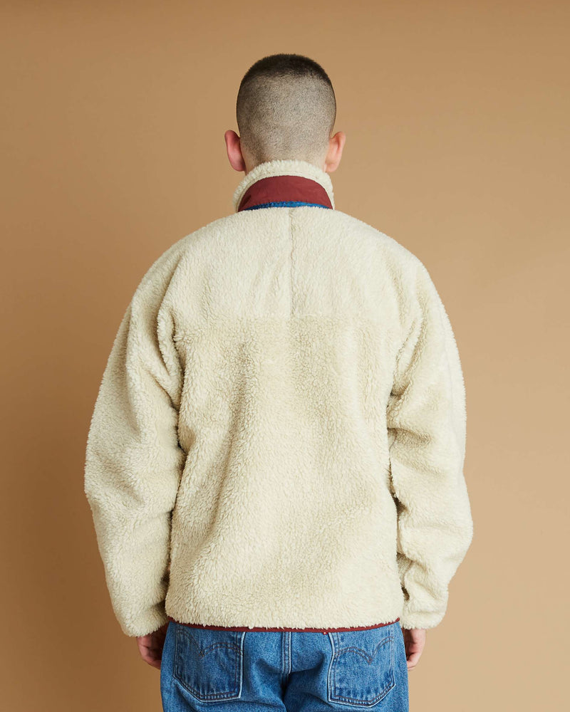 Patagonia M's Classic Retro- X Jacket (Dark Natural/Sequoia Red)