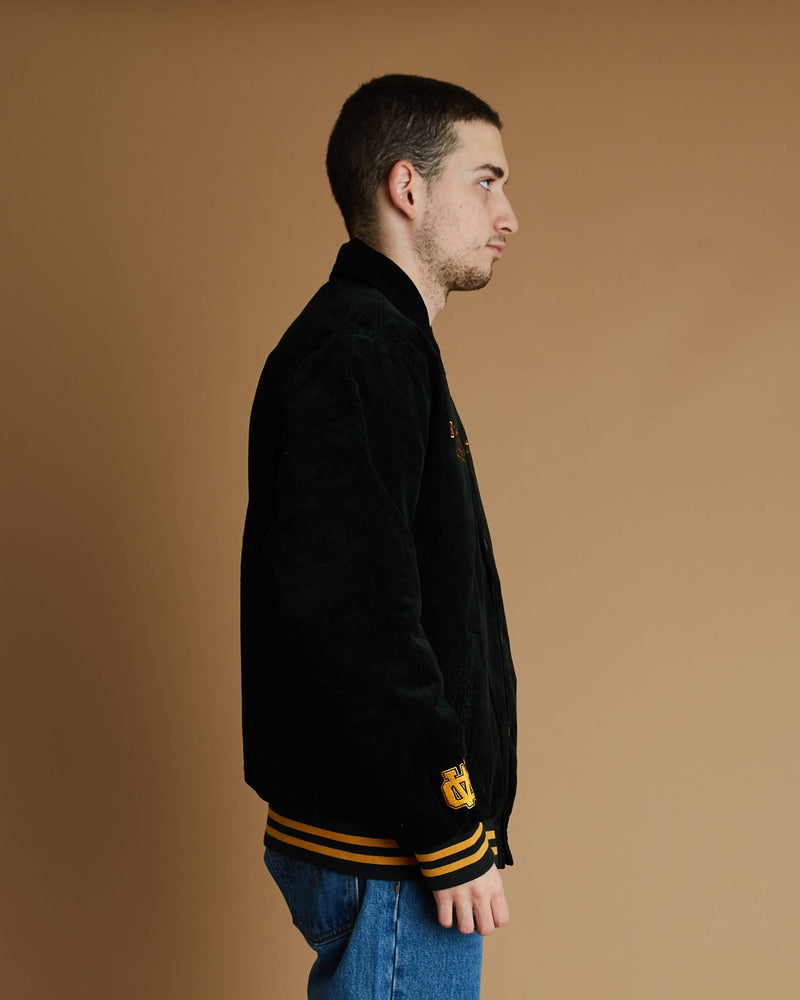 Carharrt Letterman Jacket (Dark Cedar/ Ochre)