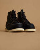 Red Wing 8849 6" Classic Moc Toe (Black / Black Prairie)