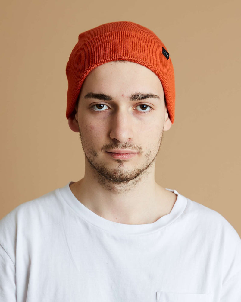 Edwin Watch Cap Beanie (Oxyde Red)