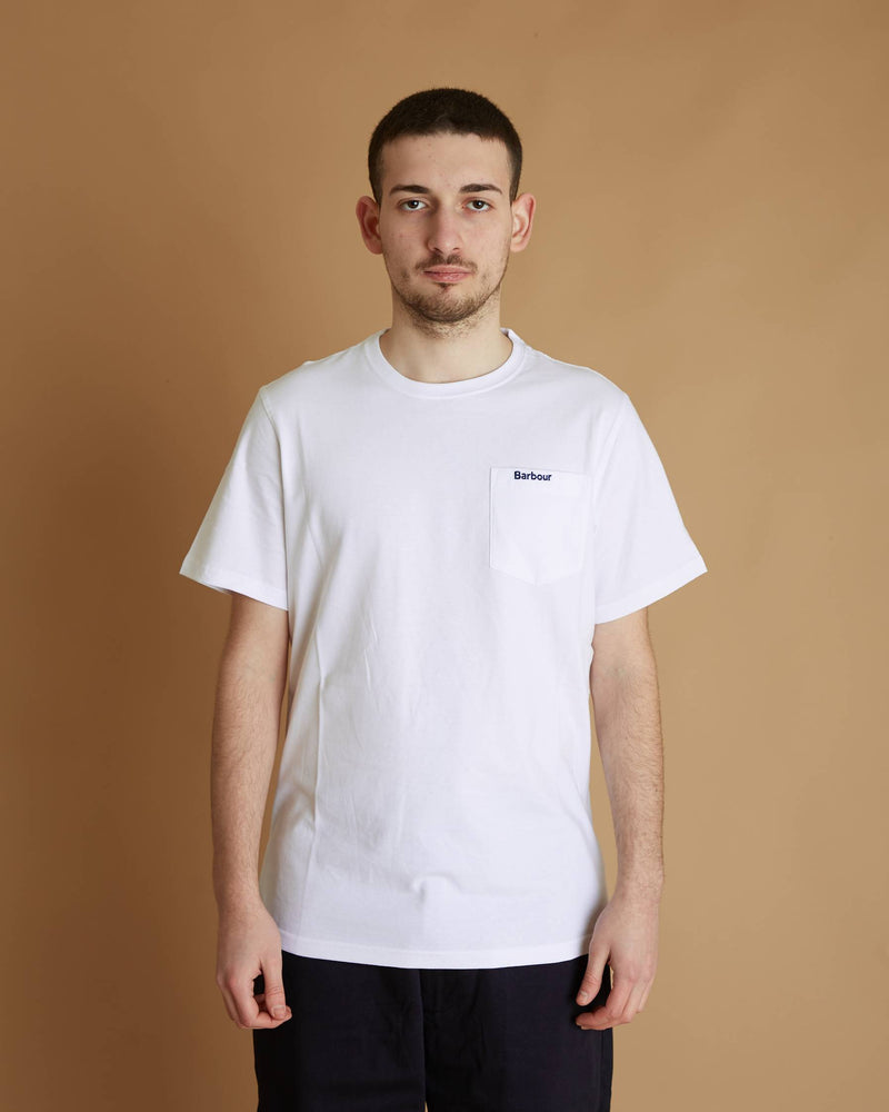 Barbour Langdon Pocket Tee (White)