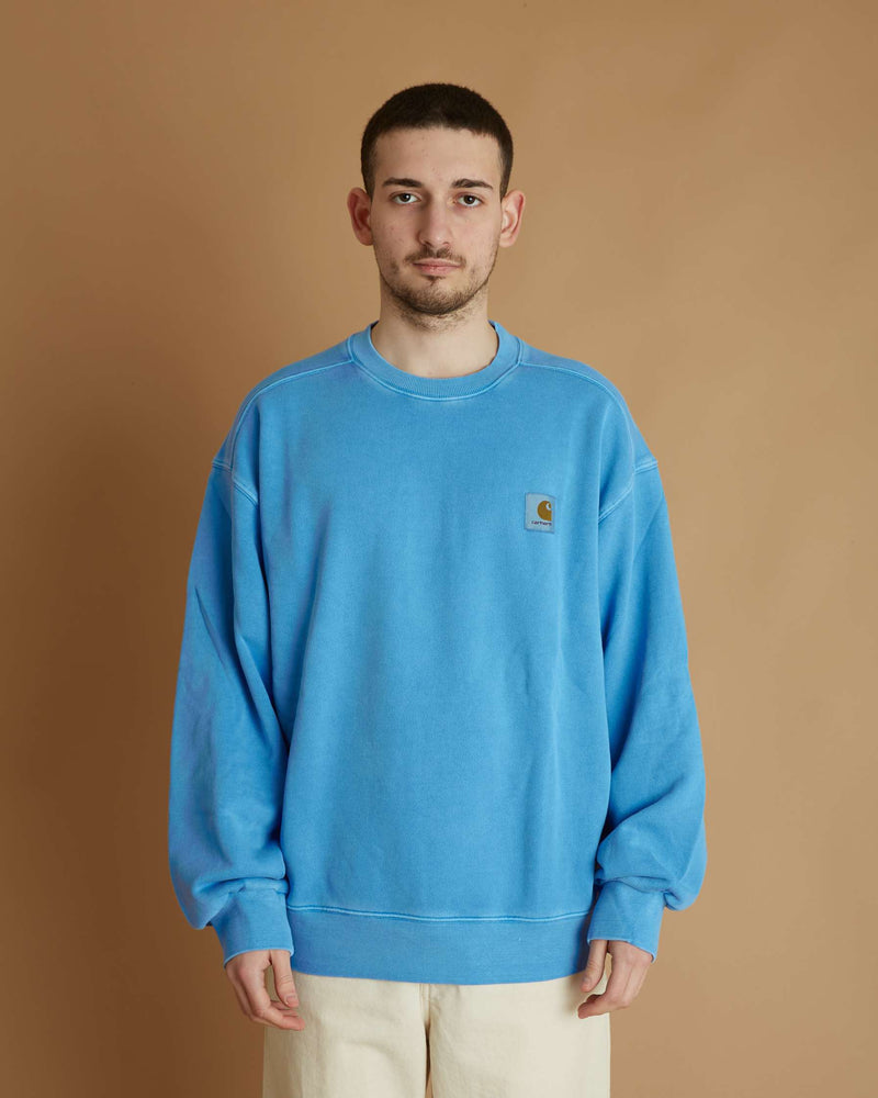 Carhartt Nelson Sweat (Piscine Garment Dyed)
