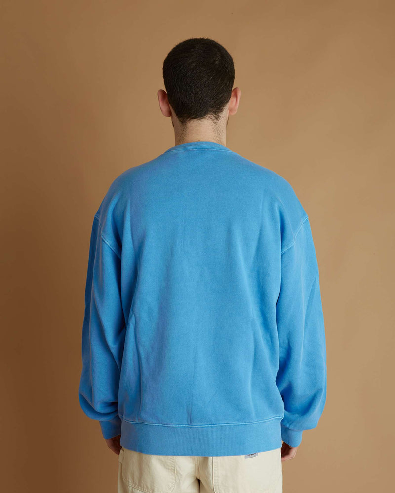 Carhartt Nelson Sweat (Piscine Garment Dyed)