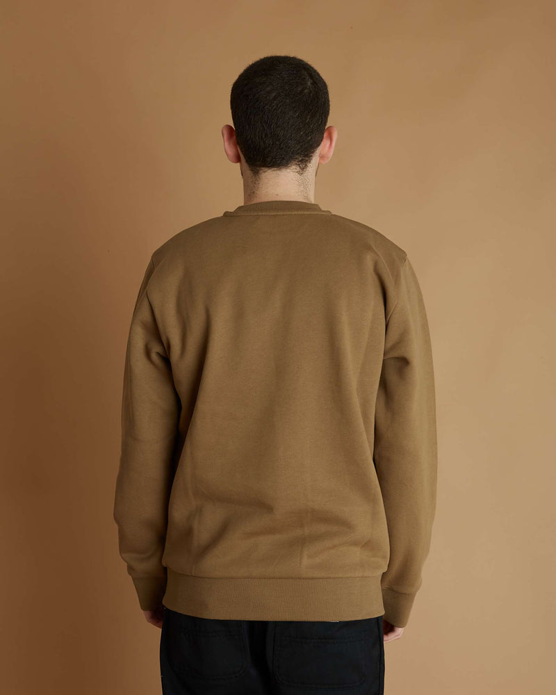 Carhartt Script Embroidery Sweat (Buffalo/White)
