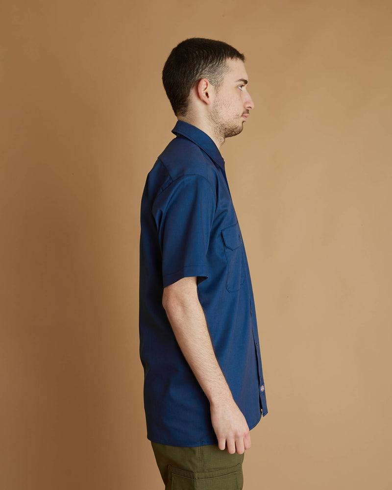 Dickies Work Shirt Ss Rec Air Force (Blue)