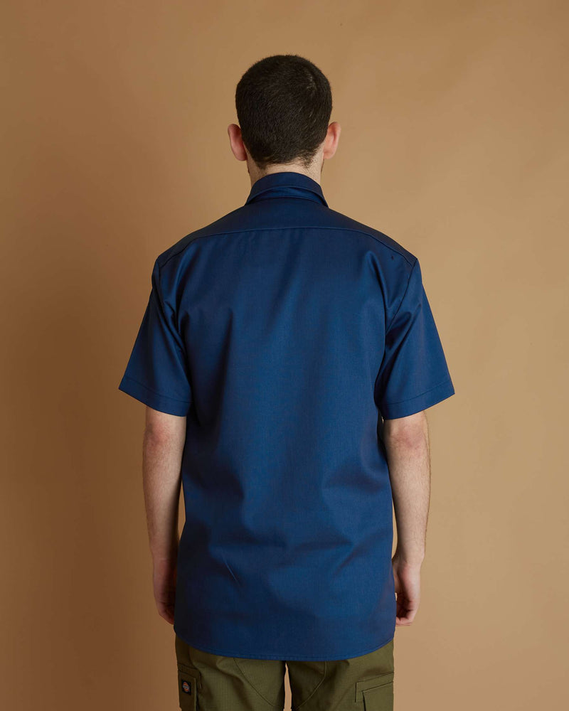 Dickies Work Shirt Ss Rec Air Force (Blue)