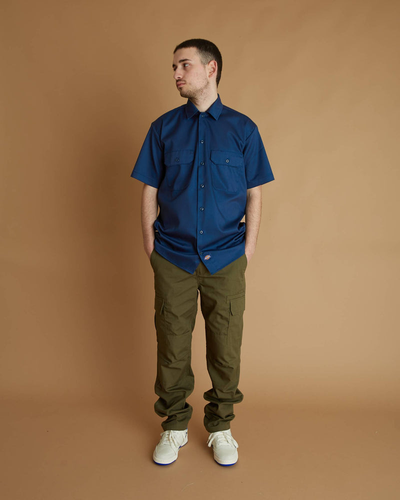 Dickies Work Shirt Ss Rec Air Force (Blue)