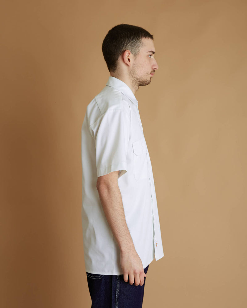 Dickies Work Shirt Ss Rec (White)