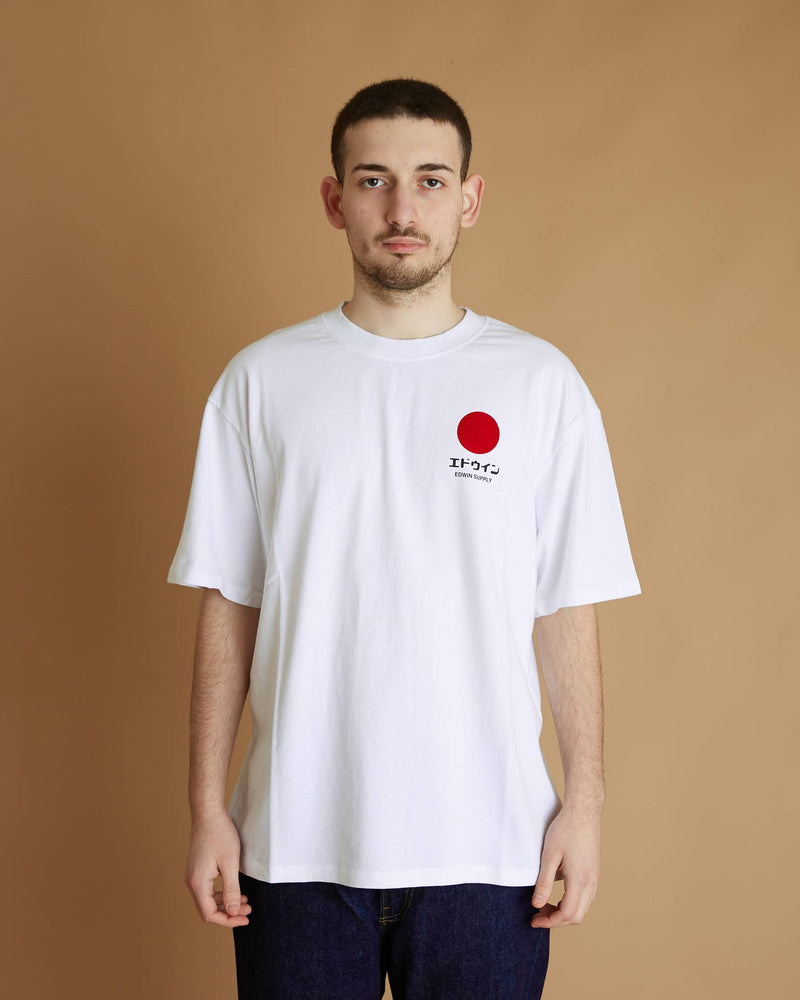 Edwin Japanese Sun Supply Ts (White)