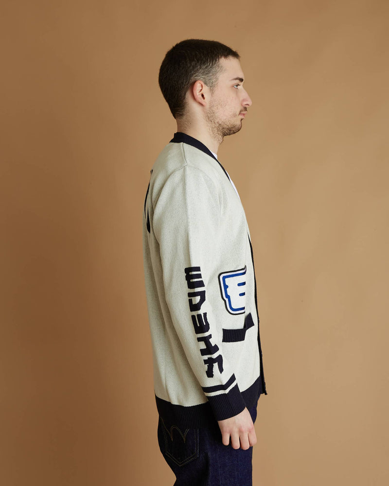 Edwin Shogi Cardigan (White)