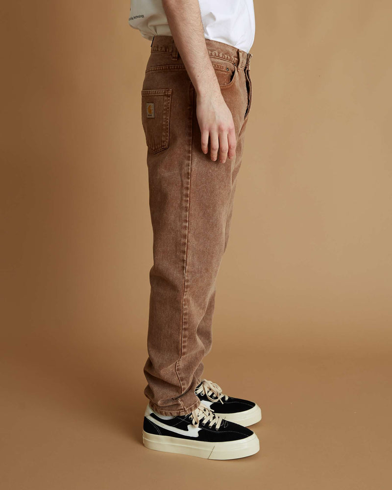 Carhartt Newel Pant Organic Cotton (Tamarind Wom Washed )