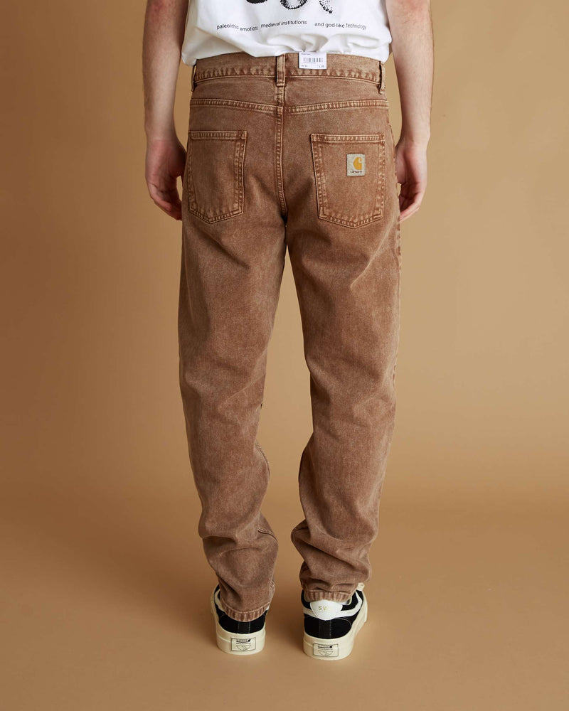 Carhartt Newel Pant Organic Cotton (Tamarind Wom Washed )