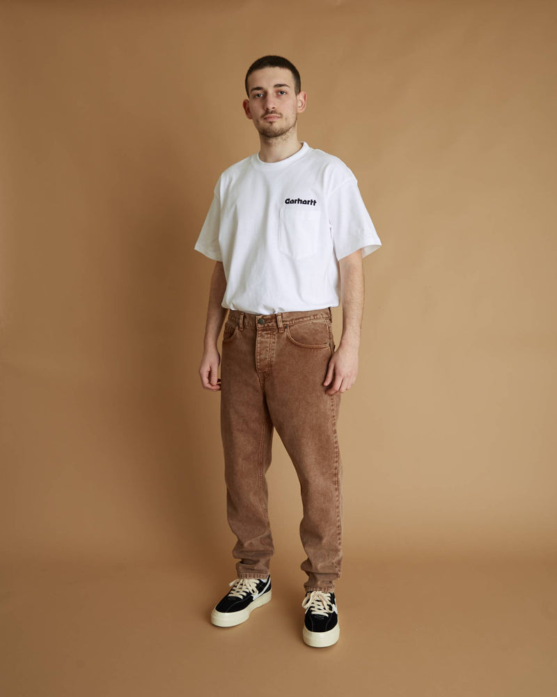 Carhartt Newel Pant Organic Cotton (Tamarind Wom Washed )