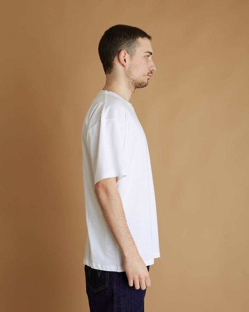 Rassvet Men Logo Tshirt Knit (White)