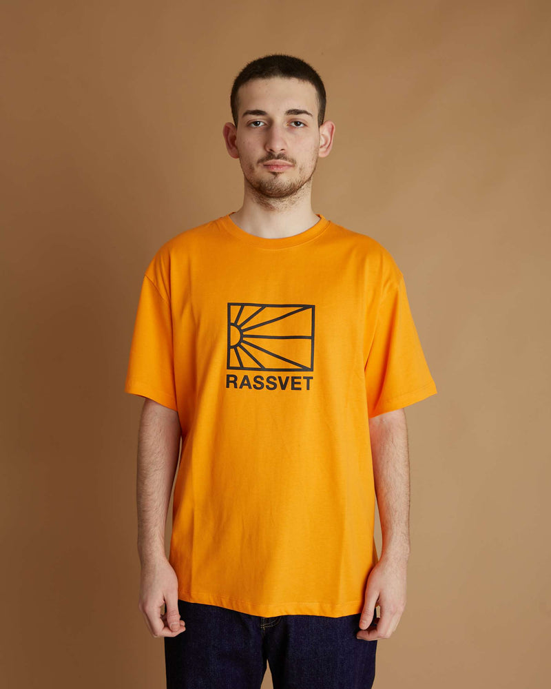 Rassvet Men BigLogo Tshirt Knit (Orange)