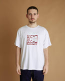 Rassvet Men Big Logo Tshirt Knit (White)
