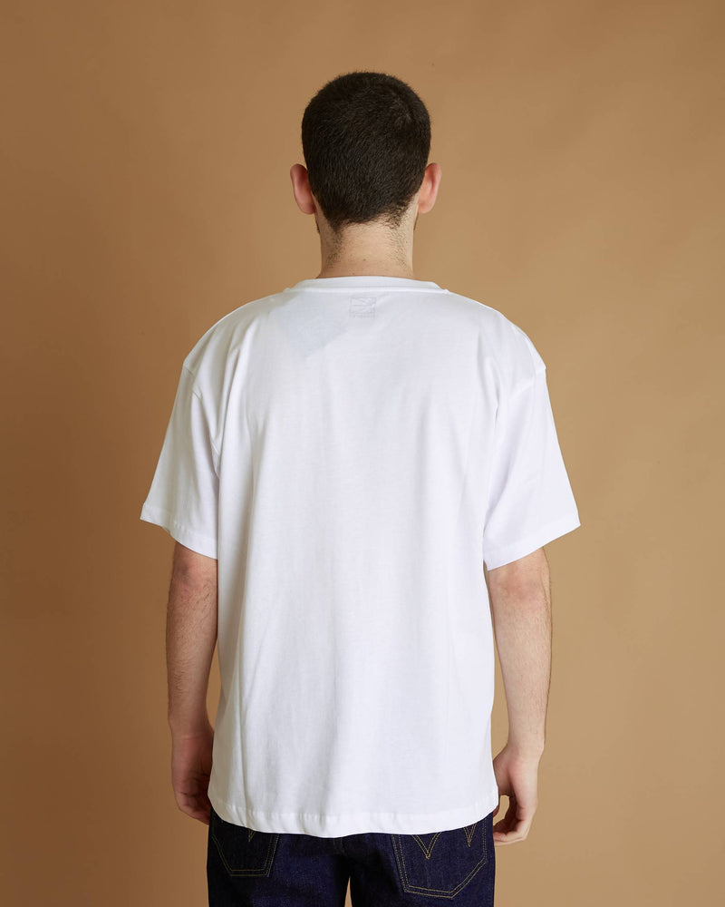Rassvet Men Big Logo Tshirt Knit (White)