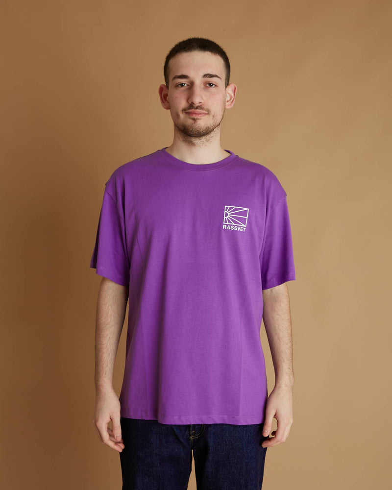 Rassvet Men Logo Tshirt Knit (Purple)