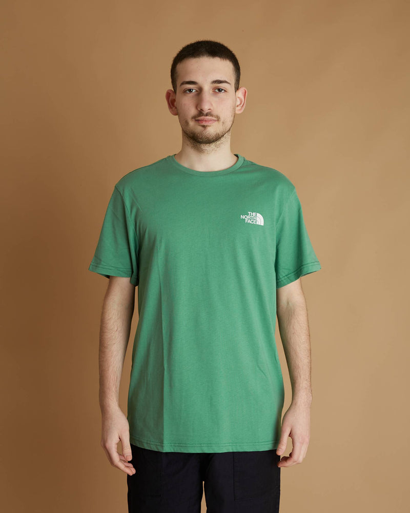 The North Face M S/S Simple Dome Tee (Deep Grass Green)