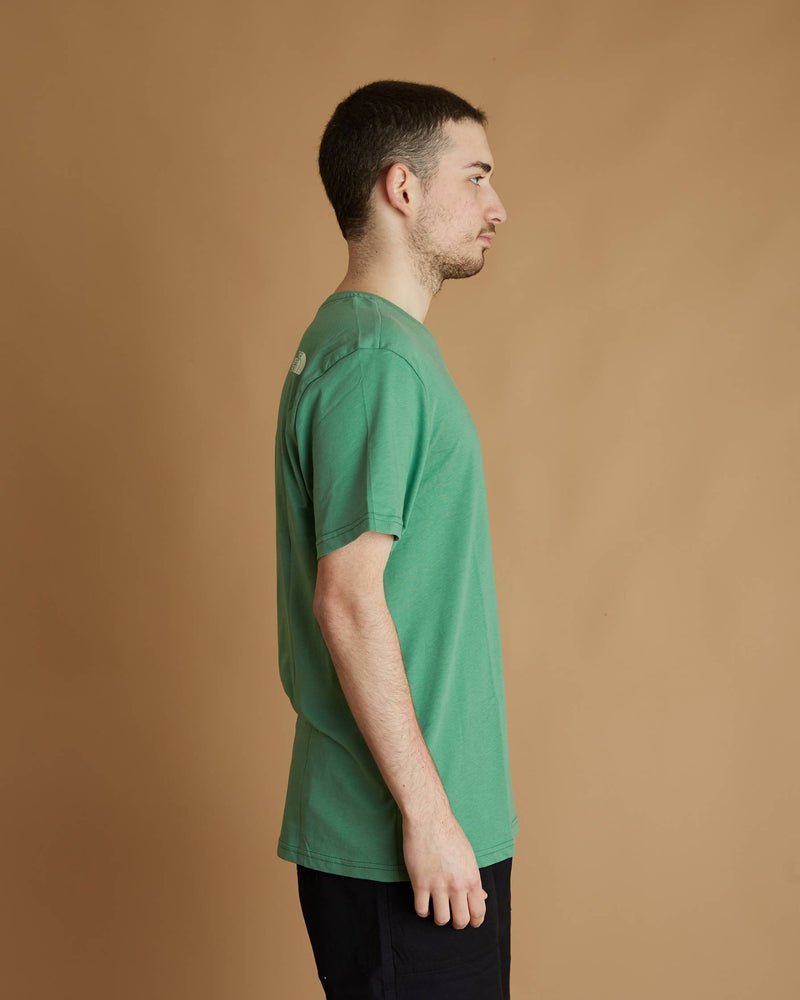 The North Face M S/S Simple Dome Tee (Deep Grass Green)