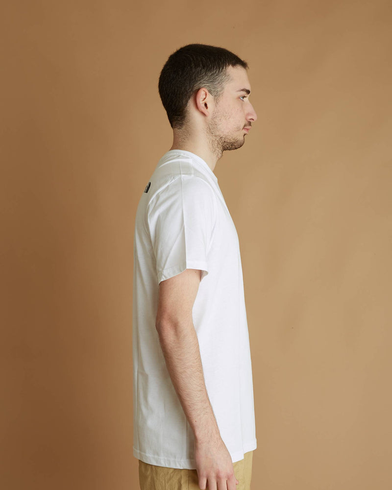 The North Face M S/S Simple Dome Tee (Tnf White)
