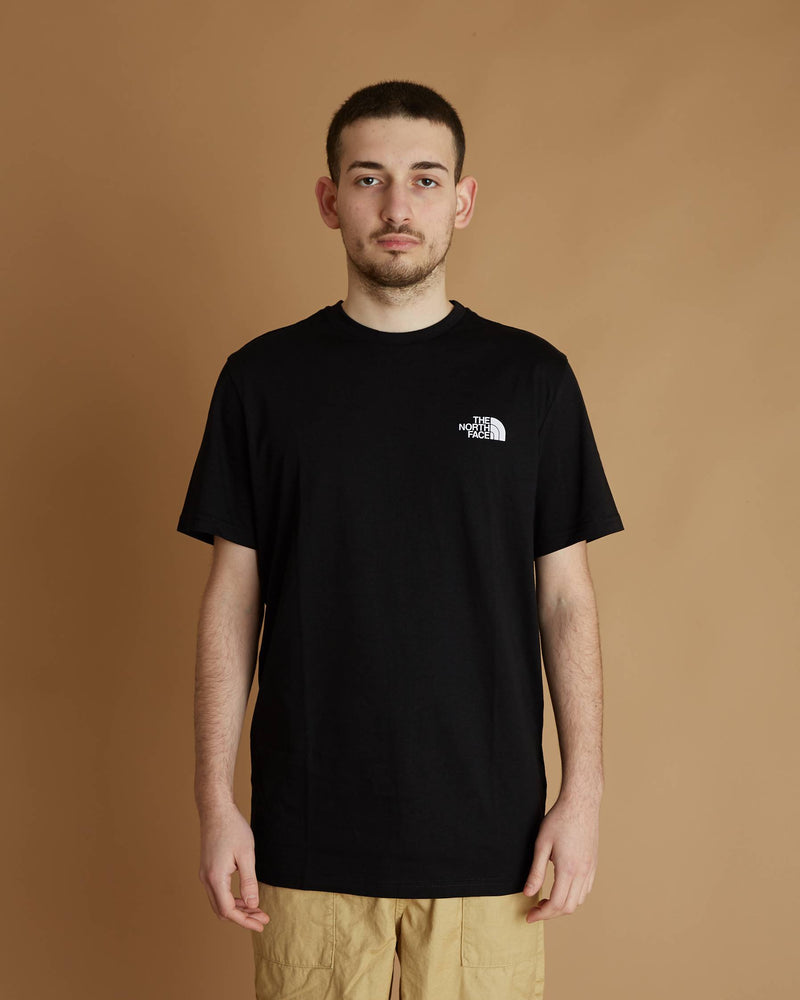 M S/S Simple Dome Tee (Tnf Black)